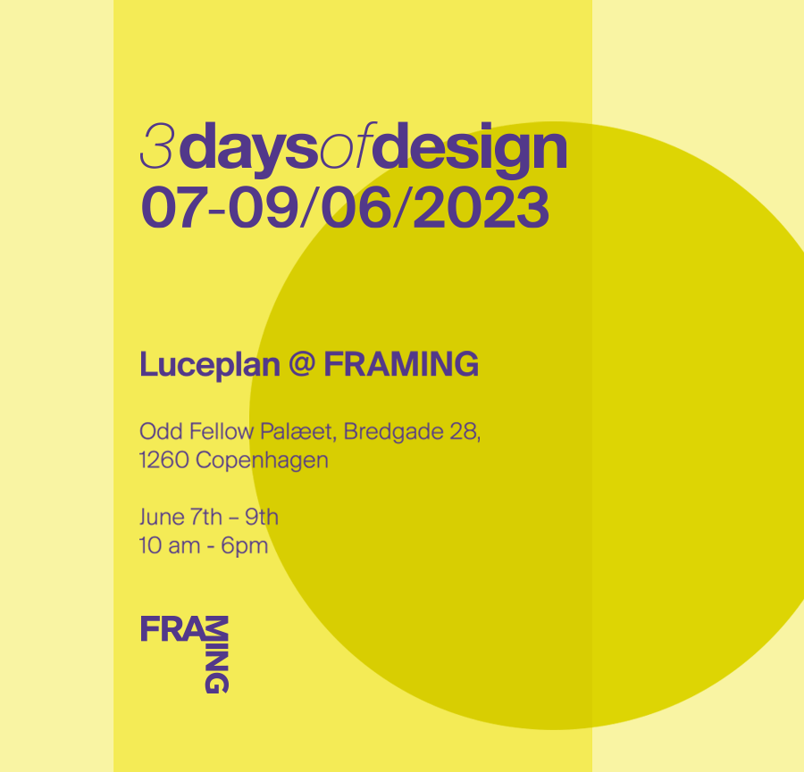 Luceplan takes part at 3 days of design in Copenhagen